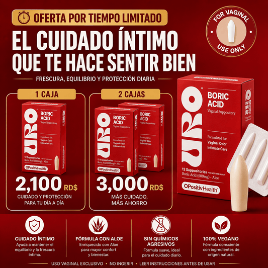 URO Óvulos de ácido bórico 12/1
