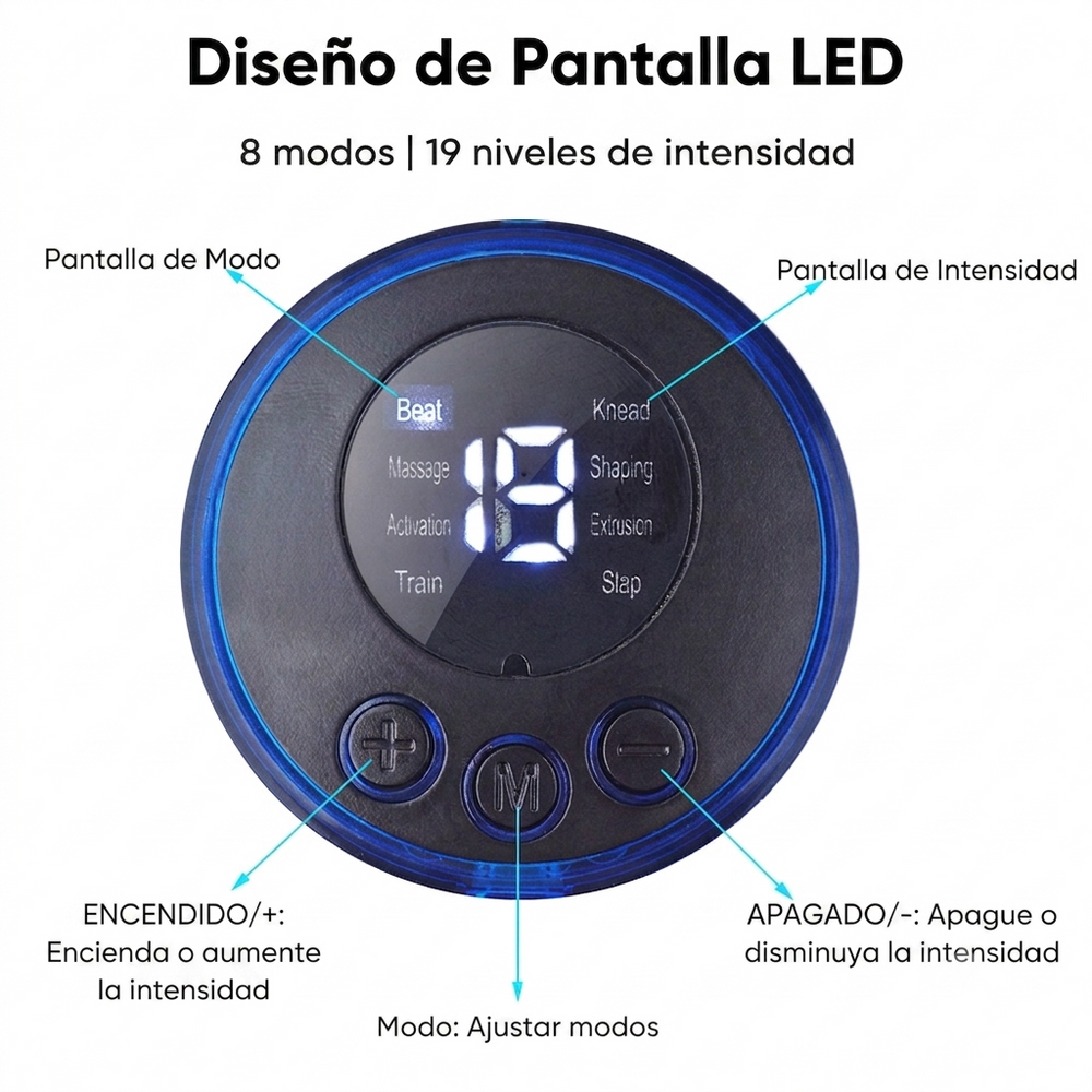 Masajeador EMS para pies - Alivia el dolor y el cansancio de tus pies en solo minutos sin salir de casa