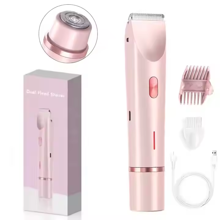 Afeitadora Recargable 2 en 1 Para Mujer — Belleza rápida, todos los días